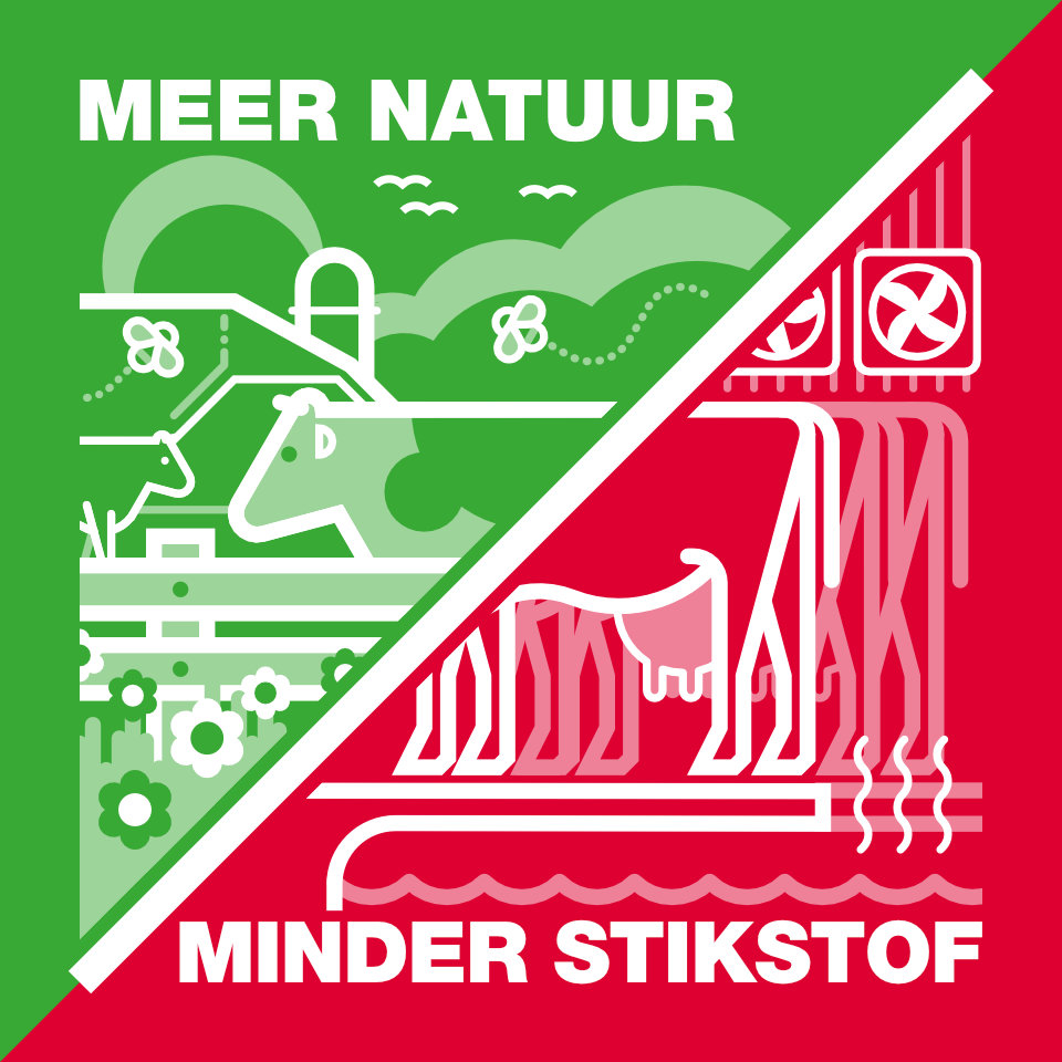 illustratie GroenLinks natuur stikstof veestapel klimaat duurzaam duurzaamheid klimaatverandering klimaatcrisis